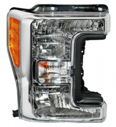 Faro Ford Super Duty 2017 2018 2019 Reflejante Ambar Claro Tyc Der