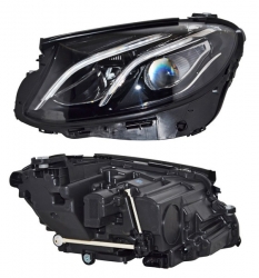 Faro Mbenz Clase E 2017-2018-2019-2020 Leds C/Motor Tyc Mtp G15 Izq