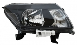 Faro Nissan Pu Np300/ Frontier 2016-2020 Fondo Negro Tyc Der 08