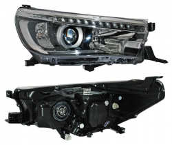 Faro Hilux 2016-2022 Leds C/Lupa C/Motor Tyc T20 Der