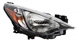 Faro Yaris R 2016-2017-2018-2019 Fondo Cromado Tyc Der