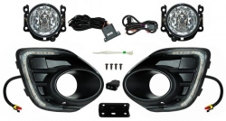 Faro Niebla Lancer 2016 C/Parrilla Leds Jgo 352