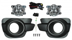 Faro Niebla Kwid 2019 C/Parrilla Negra Jgo 352