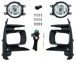 Faro Niebla Sienna 2018 2019 2020 C/Parrilla Plata/Gris Jgo 352