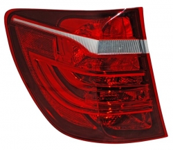 Calavera Bmw X3 2011-2017 Ext C/Arnes Rojo/Bco Tyc1 Nsf Izq