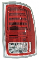 Calavera Dodge Pu 13-19 Leds Filo Cromado C/Arnes Tyc Der