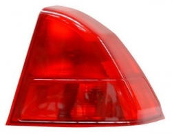 Calavera Civic 2001-2002 4P Rojo Ext C/Focos Tyc Der