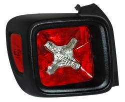 Calavera Renegade 2015-2016-2017 Leds Bisel Negro Tyc Izq