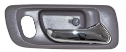 Manija Int Accord 1998-2002/ Odyssey 1999-2004 Gris/ Cromo Delantera C/Hoyo Plastico Der