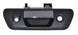 Manija Tapa Caja Nissan Pu Np300/ Frontier 2016-2020 Negra/ Crom C/Hoyo P/Camara