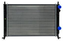 Radiador Ram 700 2015 2016 2017 2018 2019 2020/ Palio/ Strada 2008-2009-2010-2011/ Albea 2009-2011 Std L4 1.6L/ 1.8L 13 3/7X 2020 1/2 Aluminio Mecanic