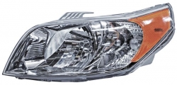 Par De Faros Pontiac G3 2008-2009 5P Fondo Cromado Ty