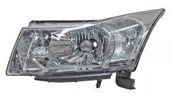 Par De Faros Cruze 2010-2011-2012-2013-2015 Filo Cromado Ty
