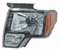 Par De Faros Ford Pu 2009-2010-2011-2014 Lobo Fondo Negro Ty