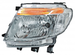 Par De Faros Ranger 2013-2014-2016 Fondo Cromado S/Motor Ty