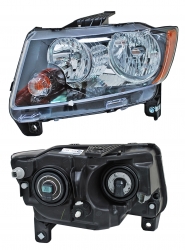 Par De Faros Compass 2014-2015-2016 Fondo Negro Ty