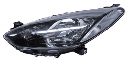 Par De Faros Mazda 2 Usa 2011-2014 Fondo Negro S/Motor Ty