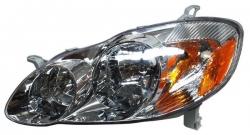 Par De Faros Corolla 2003-2004 Ty