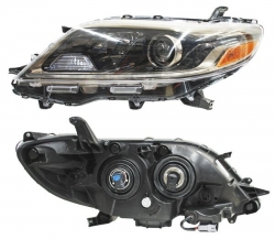 Par De Faros Sienna 2015-2016 Fondo Negr Ty