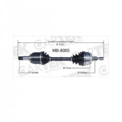 Flecha D/Izq Ml350 03/05