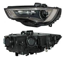 Par Faros Audi A3 2013-2016 Elect C/Motor Leds Humo Adl