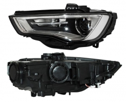 Par Faros Audi A3 2013-2014-2015-2016 Elect C/Mot Leds Adl