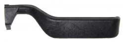 Manija Int Ford Pu 87-96 China Negra Del/ Trasera Plastico Izq