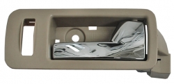 Manija Int Mustang 2010-2014 Beige/ Cromo Delantera Plastico 333 Der