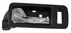 Manija Int Mustang 2010-2014 Negra/ Cromo Delantera Plastico 333 Izq