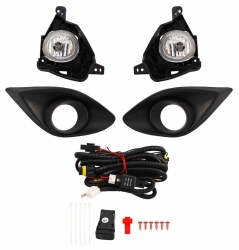 Par Faros Niebla Mazda 2 2014-2015 C/Parr F/Crom Jgo Adl