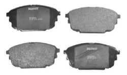 Balatas (7884) Delanteras Eurovan C/S 03