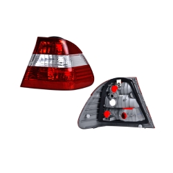 Calavera Derecha Bmw Serie 3 Sedan Ext Bco/Rojo 2005 Depo