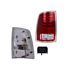 Calavera Izquierda Dodge Ram Led F/Cromo 2019 Depo