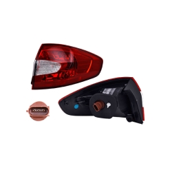 Calavera Derecha Ford Fiesta Sedan Exterior 2013 Depo