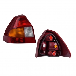 Calavera Izquierda Ford Ikon Ambr/Bco/Roja 2003 Depo