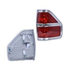 Calavera Izquierda Ford F150 Filo Cromo 2012 2013 2014 Depo