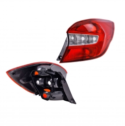 Calavera Derecha Ford Figo 5 Puertas Roja/Bco 2018 Depo