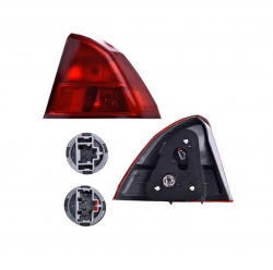 Calavera Derecha Honda Civic Sedan Exterior Roja 2002 Depo