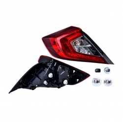 Calavera Izquierda Honda Civic Sedan Led Exterior 2020 Depo