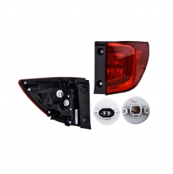 Calavera Derecha Honda Pilot Led Exterior 2018 Depo