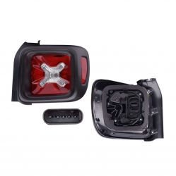 Calavera Derecha Jeep Renegade Led Filo Negro 2021 2022 Depo