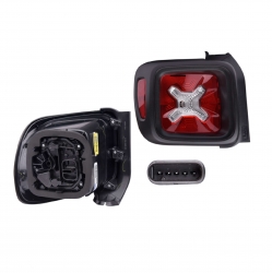 Calavera Izquierda Jeep Renegade Led Filo Negro 2022 Depo