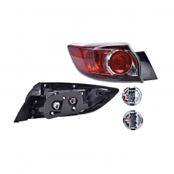 Calavera Izquierda Mazda 3 H-Back Exterior 2013 Depo