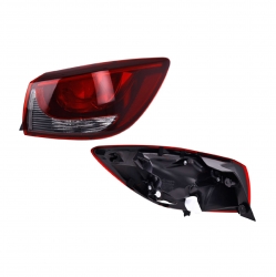 Calavera Derecha Mazda 2 H-Back Exterior P/2 Focos 2019 Depo