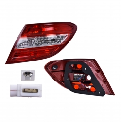 Calavera Derecha Mbenz Clase C Led 2008 2009 2010 2011 Depo