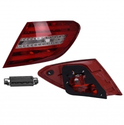 Calavera Derecha Mbenz Clase C Sedan Led 2012 2013 2014 Depo