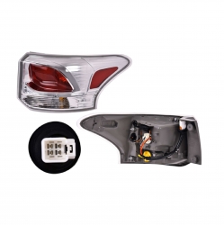 Calavera Derecha Mitsubishi Outlander Led 2014 2015 Depo