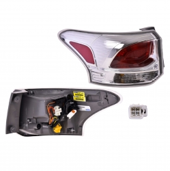 Calavera Izquierda Mitsubishi Outlander Led 2014 2015 Depo