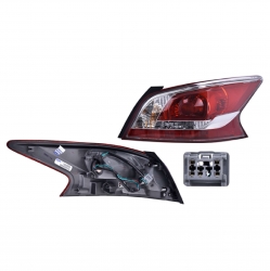 Calavera Derecha Nissan Altima Sedan Filo Rojo 2016 Depo