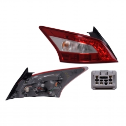 Calavera Izquierda Nissan Maxima Led 2009 2010 2011 Depo